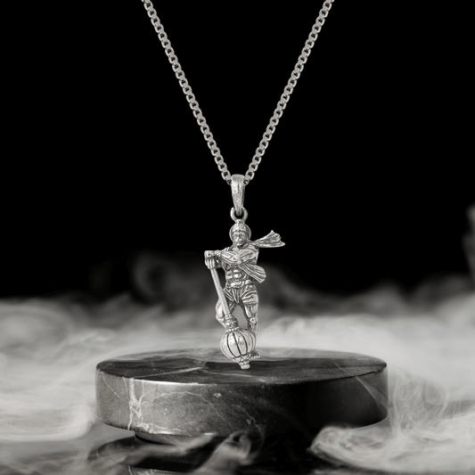 The Gadashakti Hanuman | 925 Silver Pendant