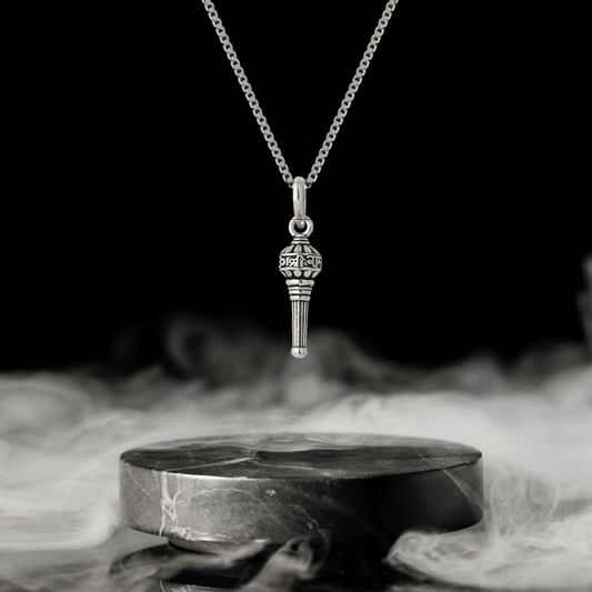 Gada of Lord Hanuman | 925 Silver Pendant