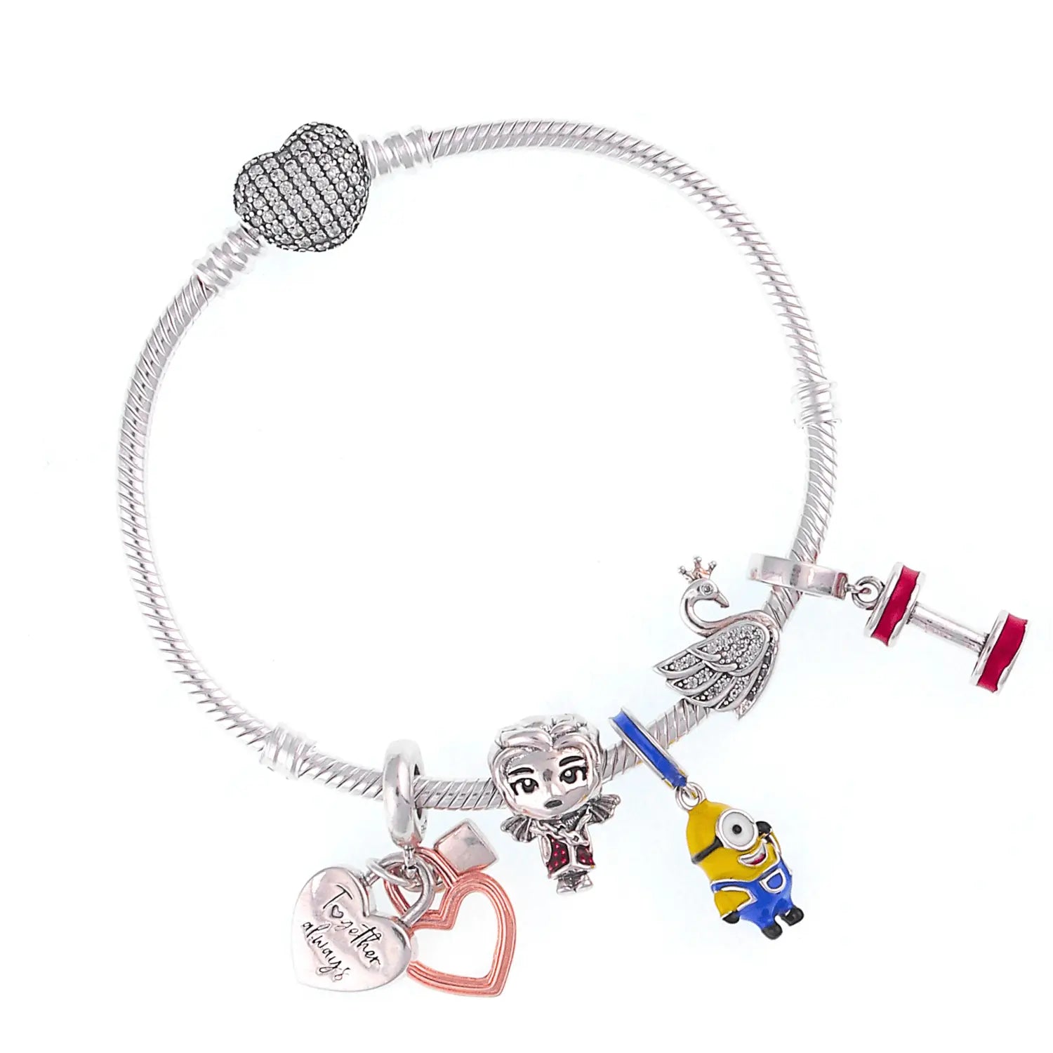 Tiny Troublemakers | Charms Bracelet Rey & Co.
women charm bracelet
bracelet silver woman
silver bracelet for womens with price
female silver bracelet
nazariya for women