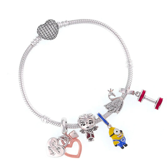 Tiny Troublemakers | Charms Bracelet Rey & Co.
women charm bracelet
bracelet silver woman
silver bracelet for womens with price
female silver bracelet
nazariya for women