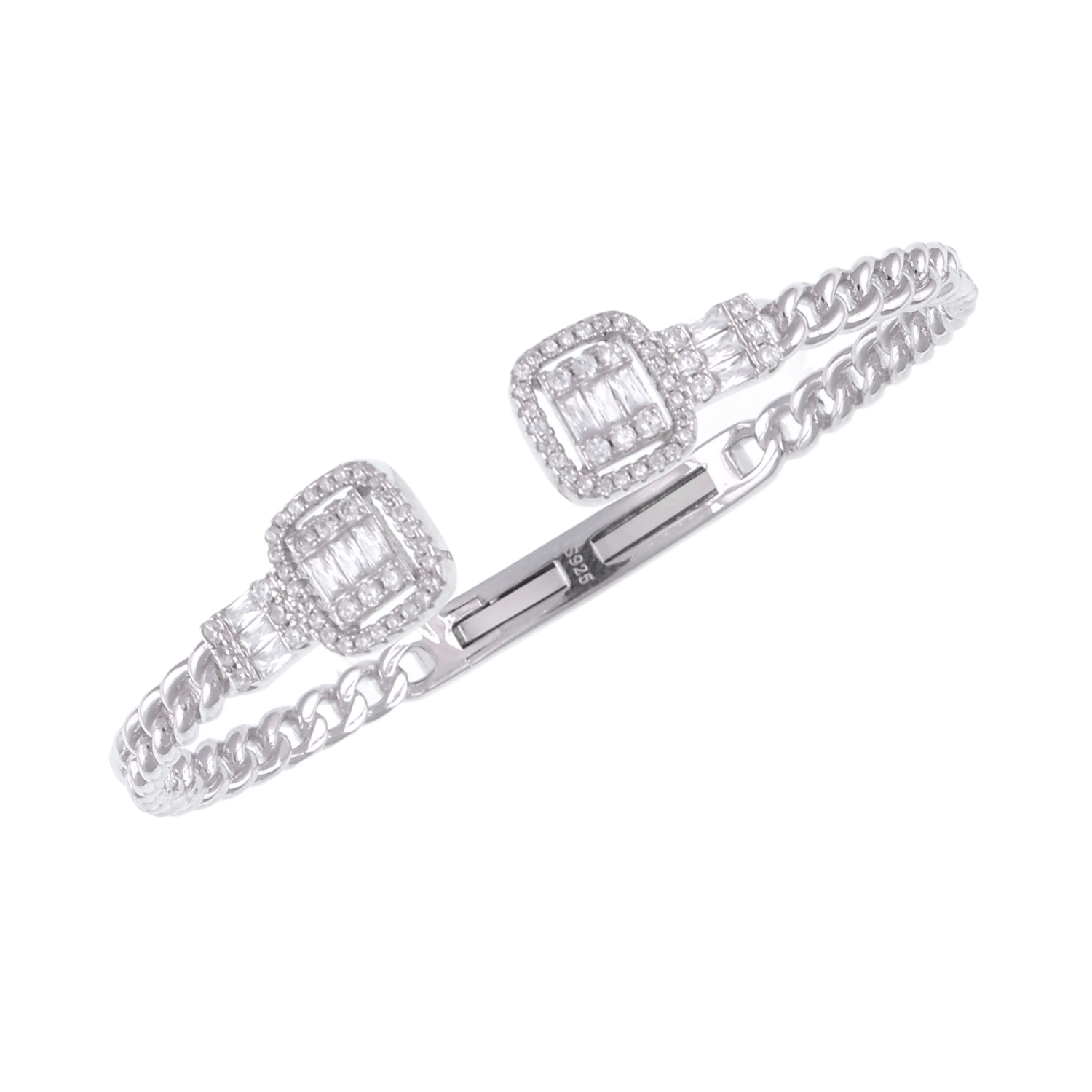 Sterling Cuff | Solid Bracelet Rey & Co.
