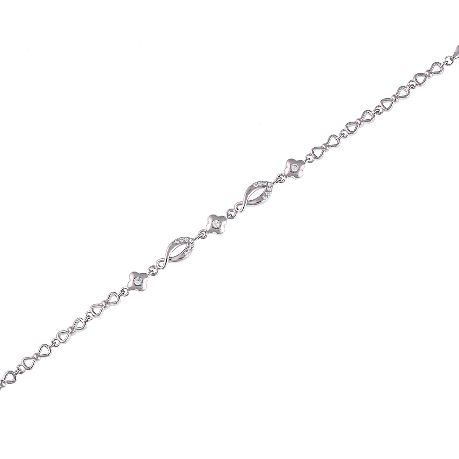 Silver Symphony | 925 Sterling Silver Bracelet Rey & Co.