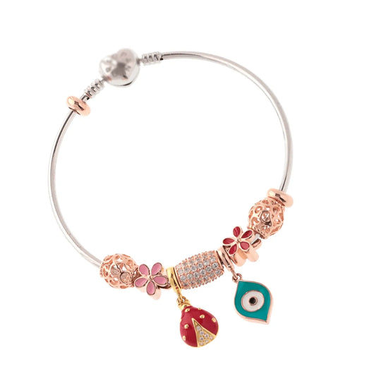 Evil Eye Enchantment | Charm Bracelet Rey & Co.