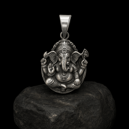 Lord Ganesha | 925 Silver Pendant