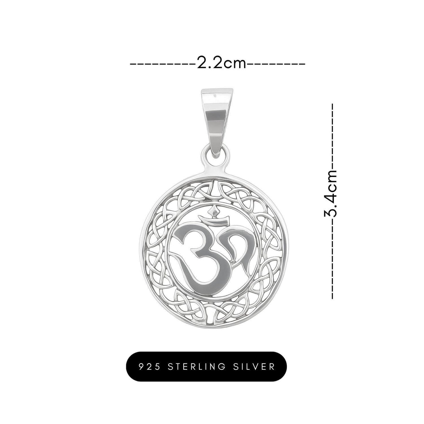 ॐ OM | 925 Silver Pendant
