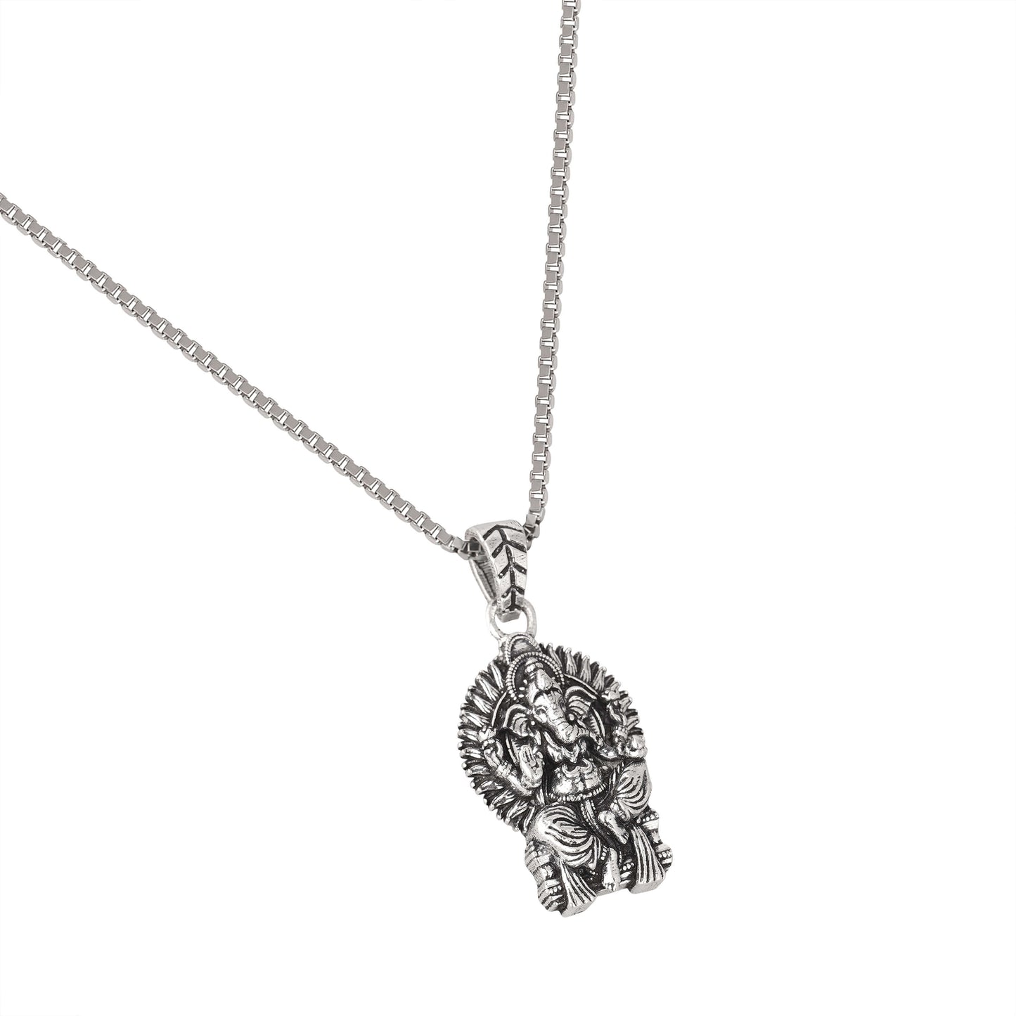 Vighnaharta Ganapati | 925 Silver Pendant