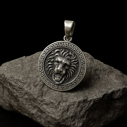 Courage Crest | 925 Silver Pendant