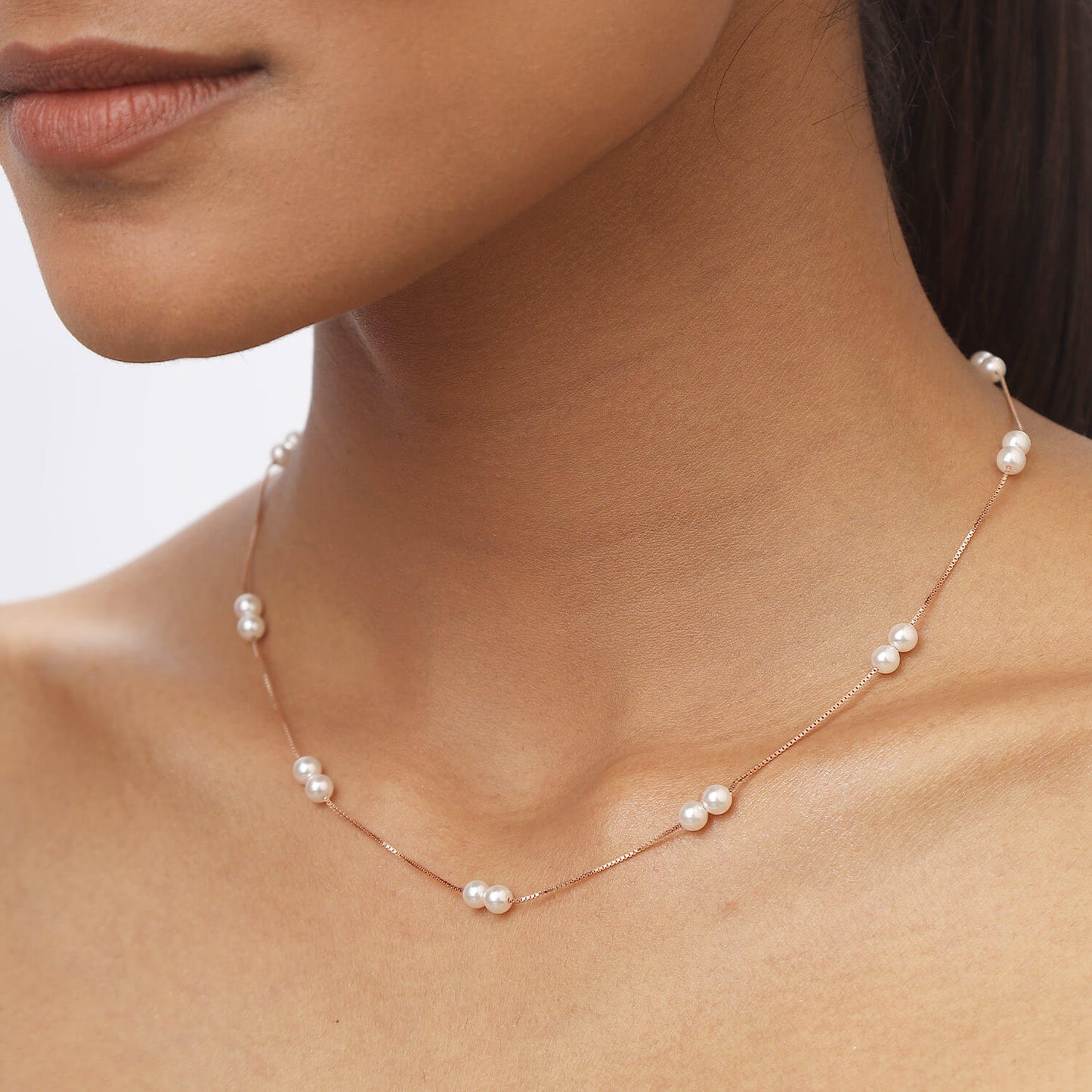 Pearl Bliss | 925 Silver Necklace