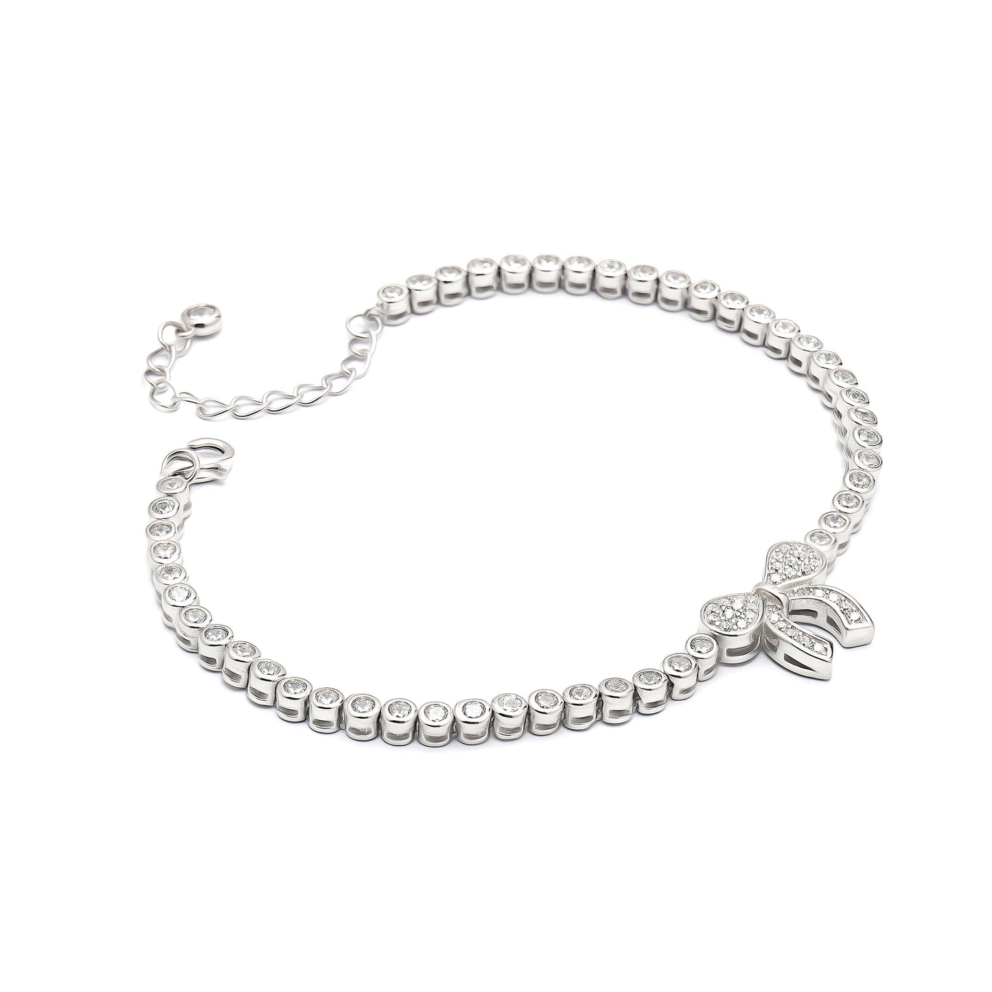 Graceful Knot | 925 Silver Bracelet