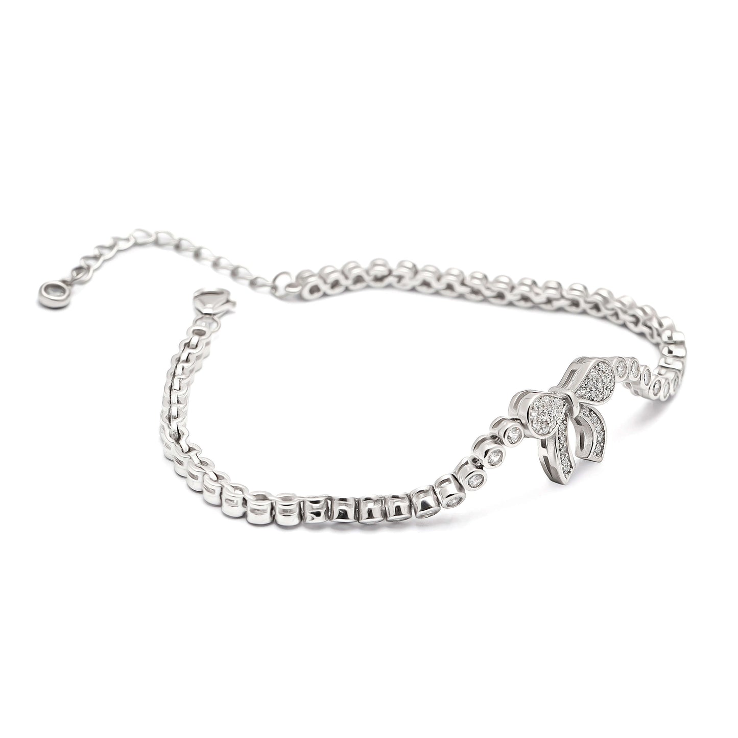 Graceful Knot | 925 Silver Bracelet