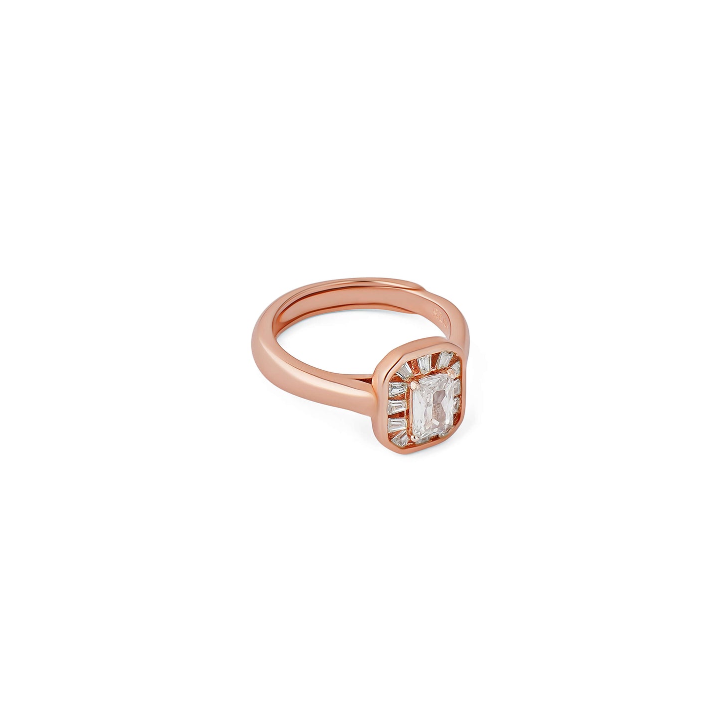 Vivid Facet | 925 Silver Ring
