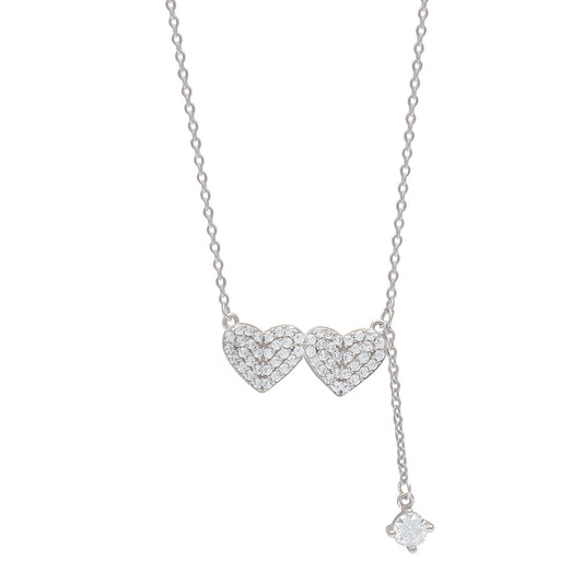 Modern Muse | 925 Silver Pendant with Chain – Elegant Silver Chain for Women