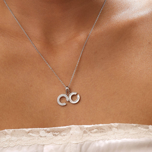 Celestial Charms | 925 Silver Pendant with Chain