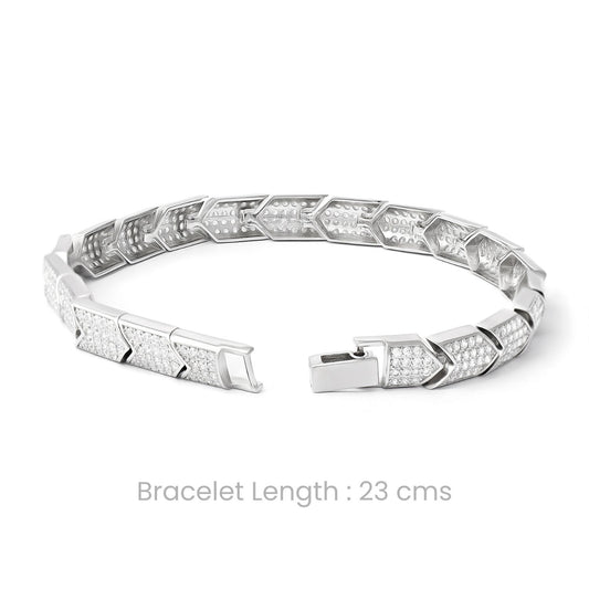 Imperial Shine  | 925 Silver Bracelet Men
